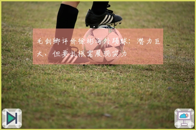 毛剑卿评价徐彬海外踢球:潜力巨大,但要扎根需展现实力